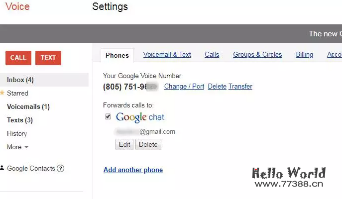 Google voice国内注册图文教程(美国号码申请+注册码验证)